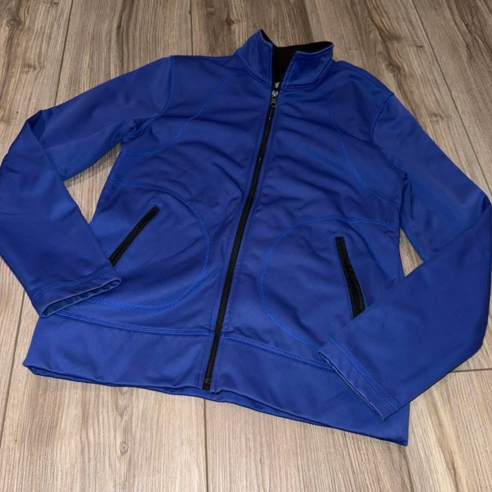 TEK GEAR fleece lined Blue Jacket